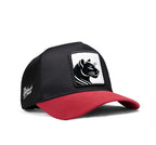 BlackBork Red-Black Cap "Panther"