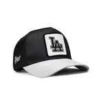 BlackBork White-Black Cap "LA"