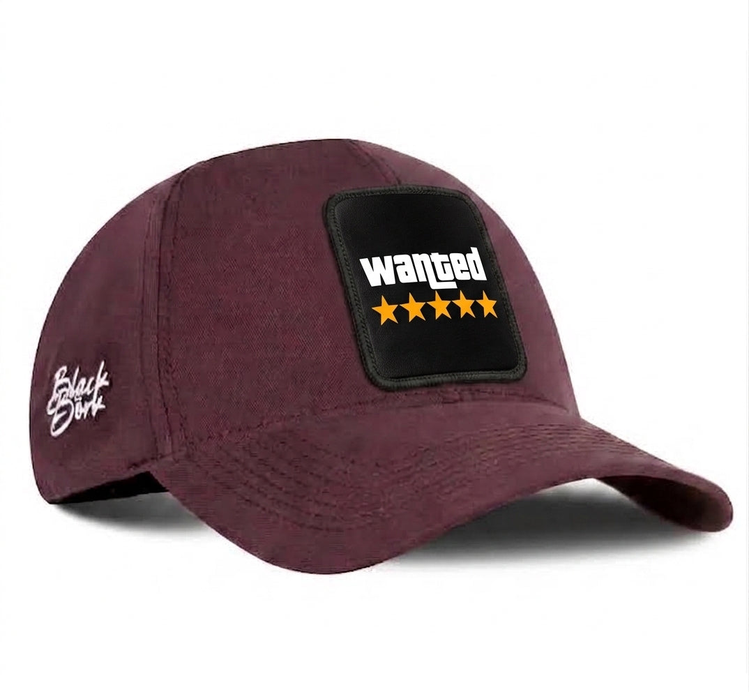 BlackBork SIX Burgundy Cap Wanted