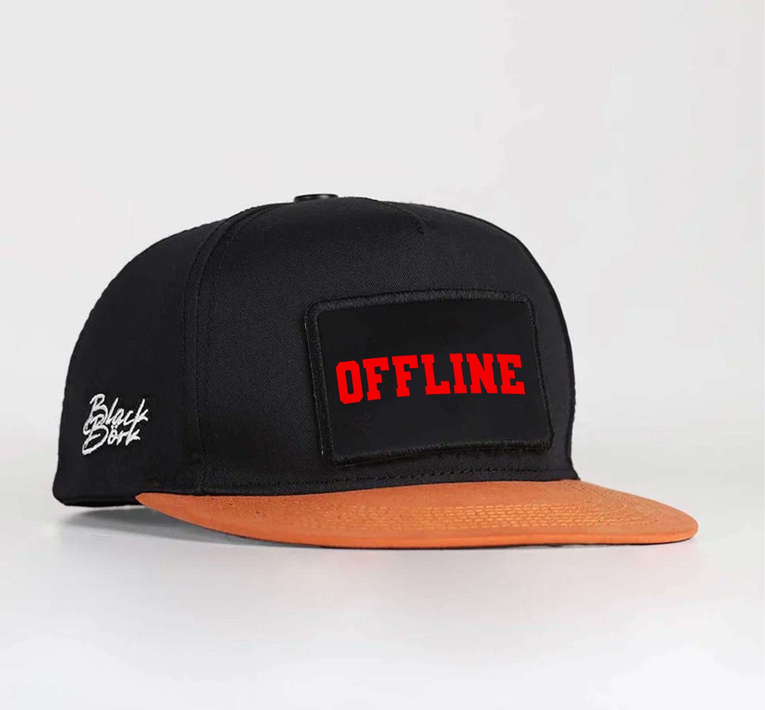 BlackBork Hip-Hop TILE-Black Cap "OFFLINE"