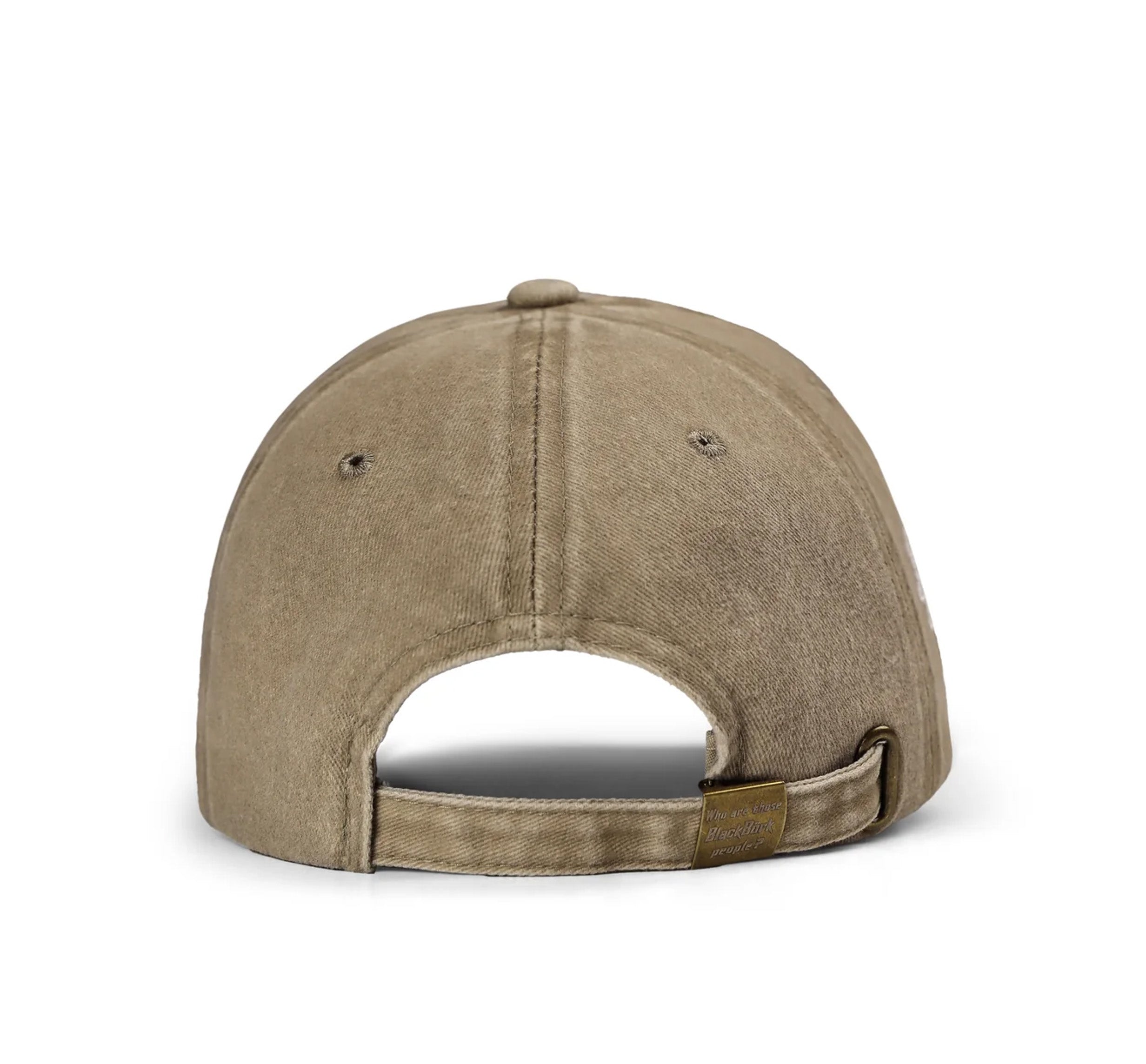 BlackBork Vintage Khaki Cap "Hustle"