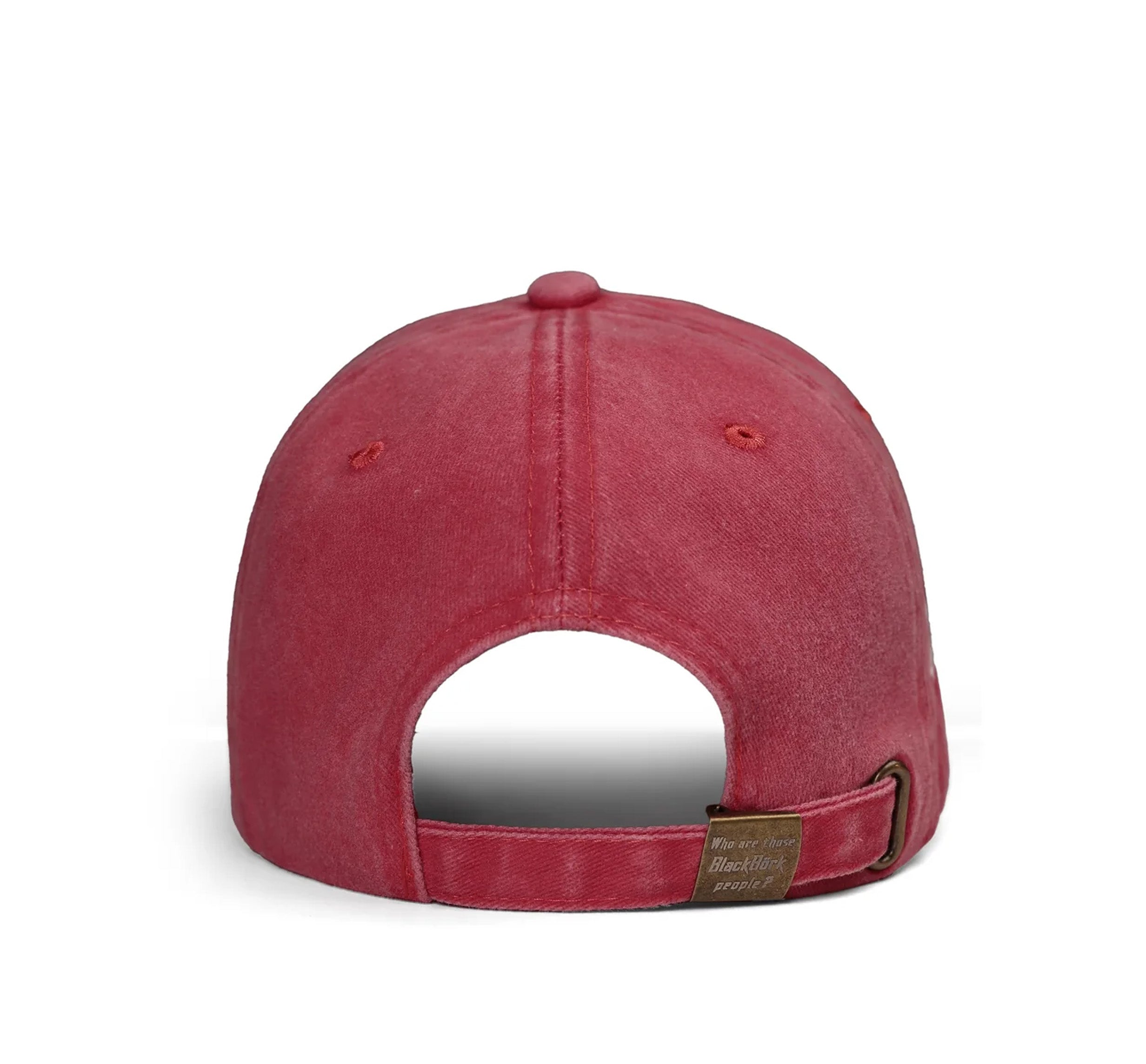 BlackBork Vintage Red Cap "Yesterday NOW Tomorrow"