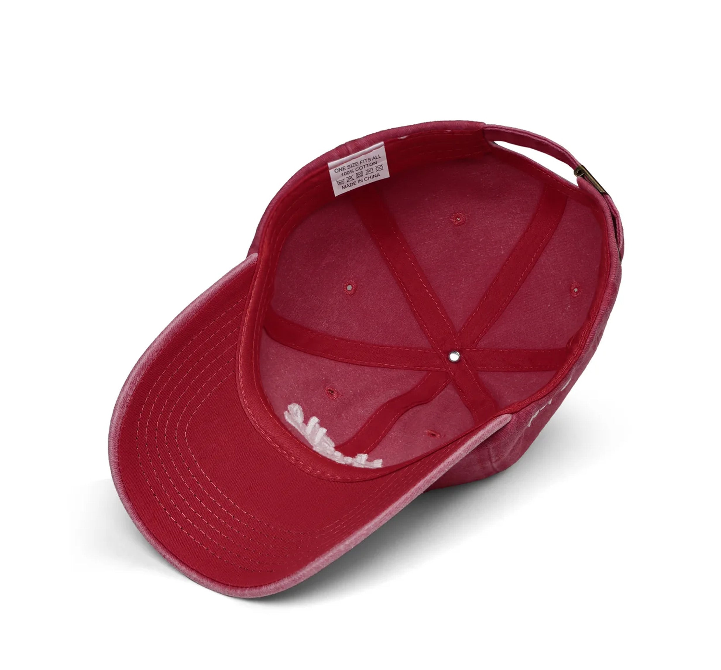 BlackBork Vintage Red Cap "Yesterday NOW Tomorrow"