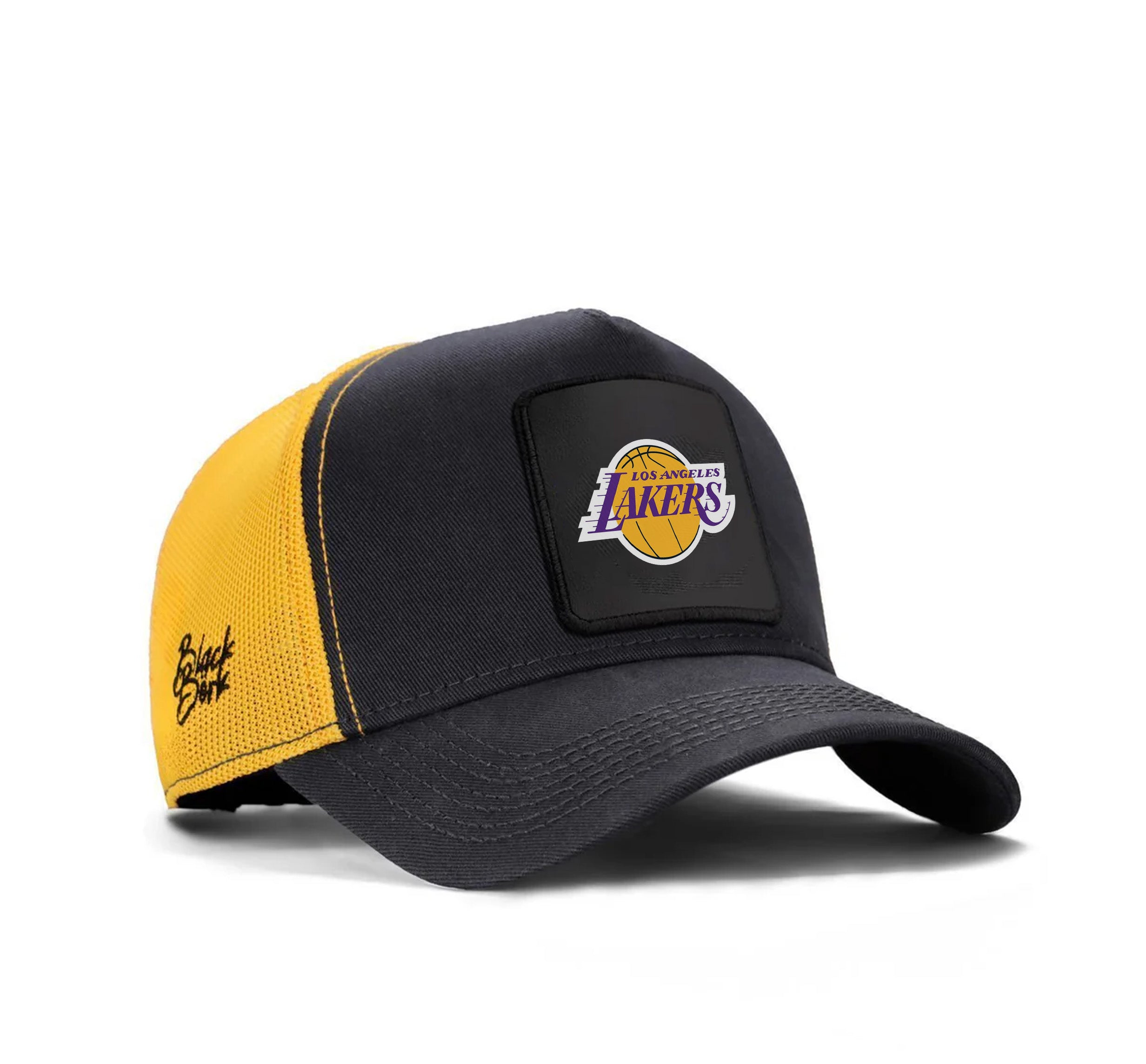 BlackBork Dark Anthracite-Yellow Cap "LAKERS"