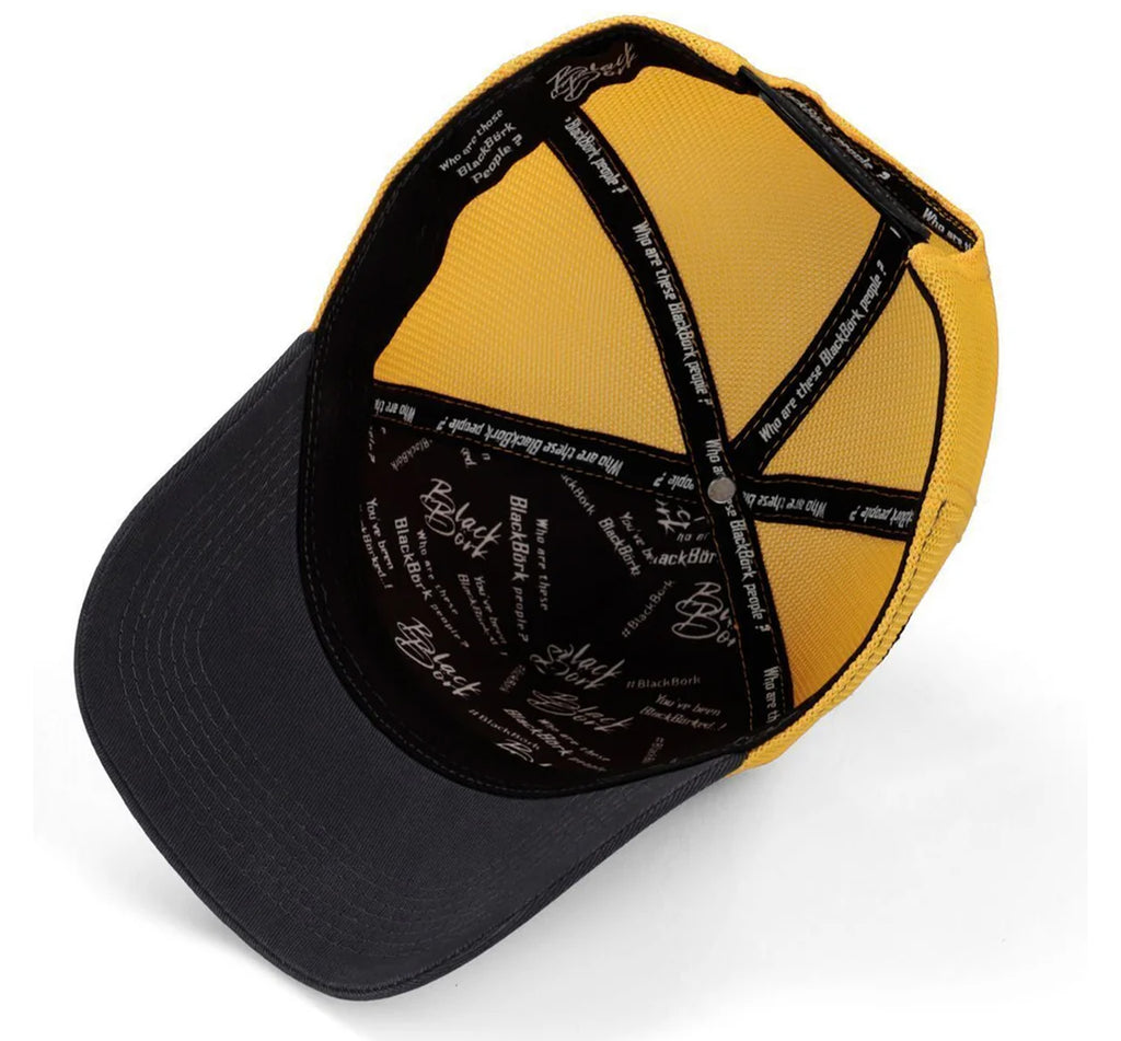 BlackBork Dark Anthracite-Yellow Cap "LAKERS"