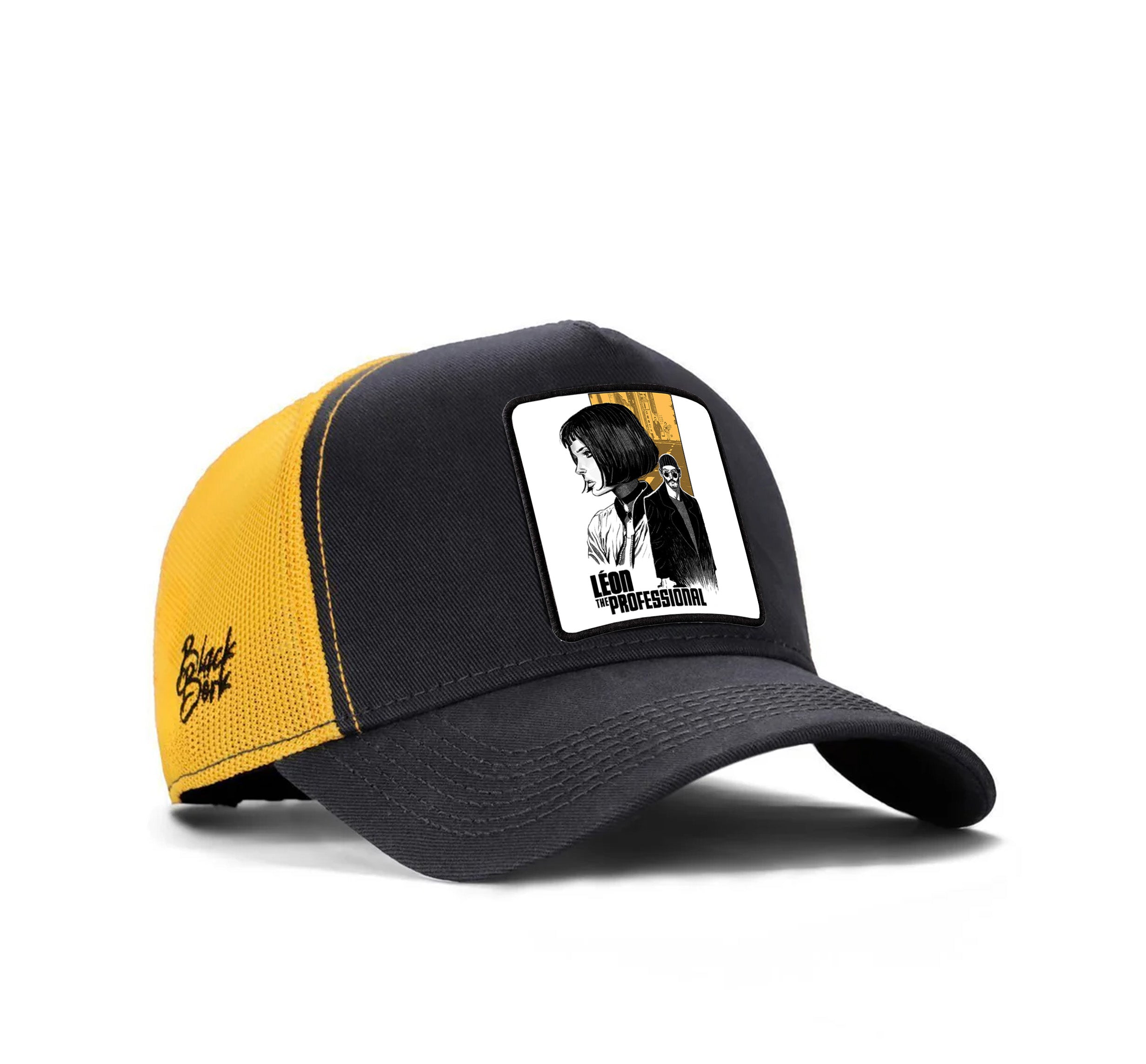 BlackBork Dark Anthracite-Yellow Cap "The Professional"