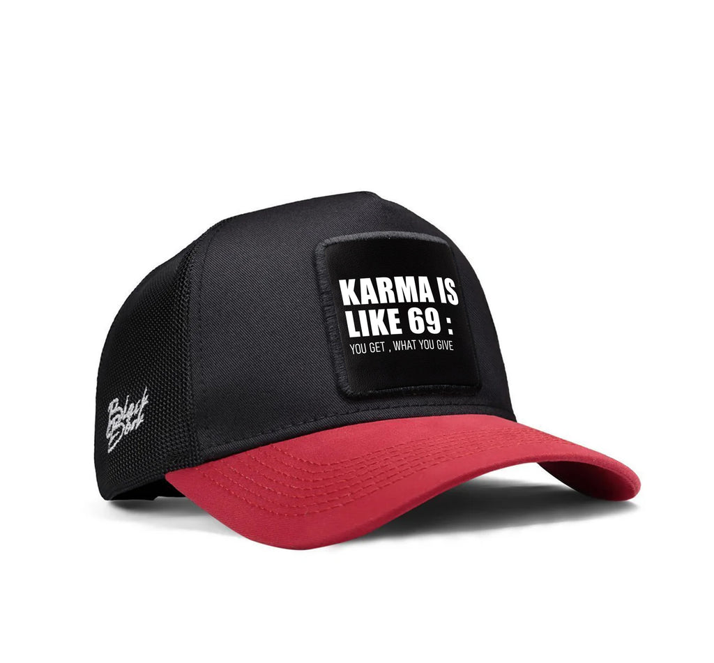 BlackBork Red-Black "Karma is Like 69"
