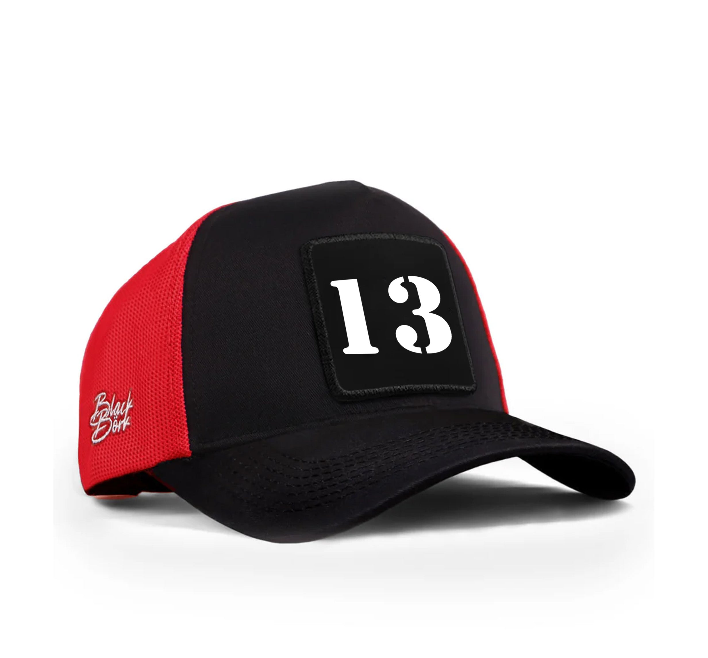 BlackBork Red-Black Cap "13"