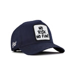 BlackBork Blue Cap "No RIsk No Fun"