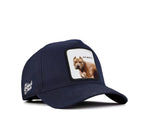 BlackBork Blue Cap "Pitt Bull"