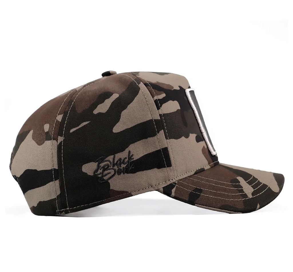 BlackBork Camouflage Cap "მხოლოდ მთებშია თავისუფლება"