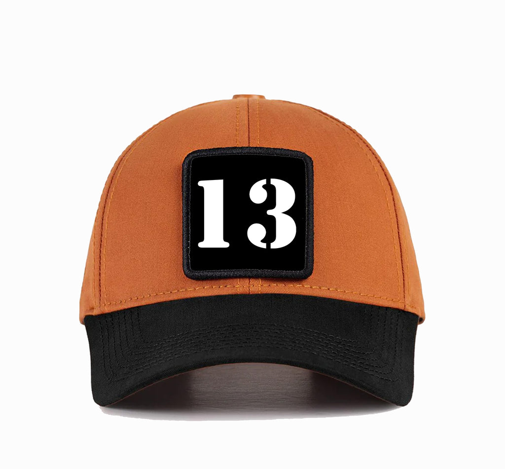 BlackBork Six Black-Orange Cap "13"