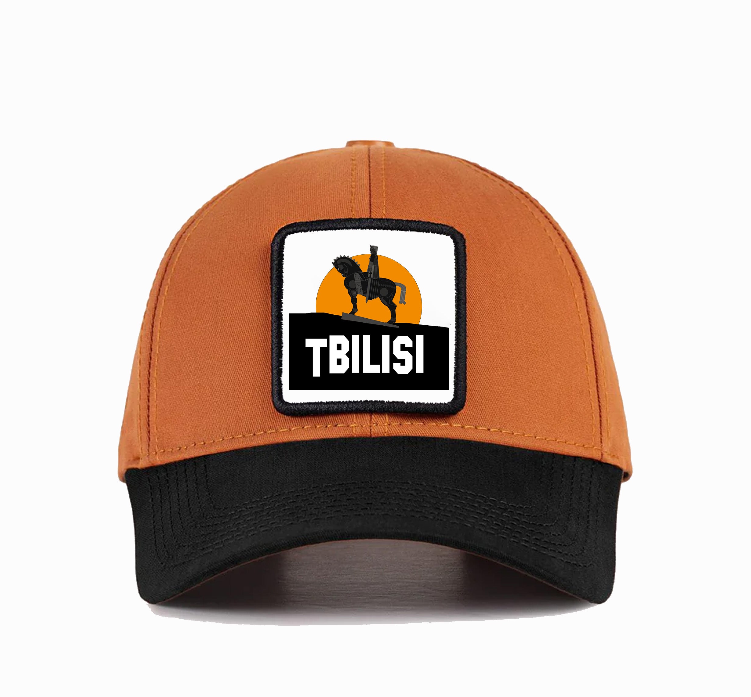 BlackBork Six Black-Orange Cap "TBILISI"