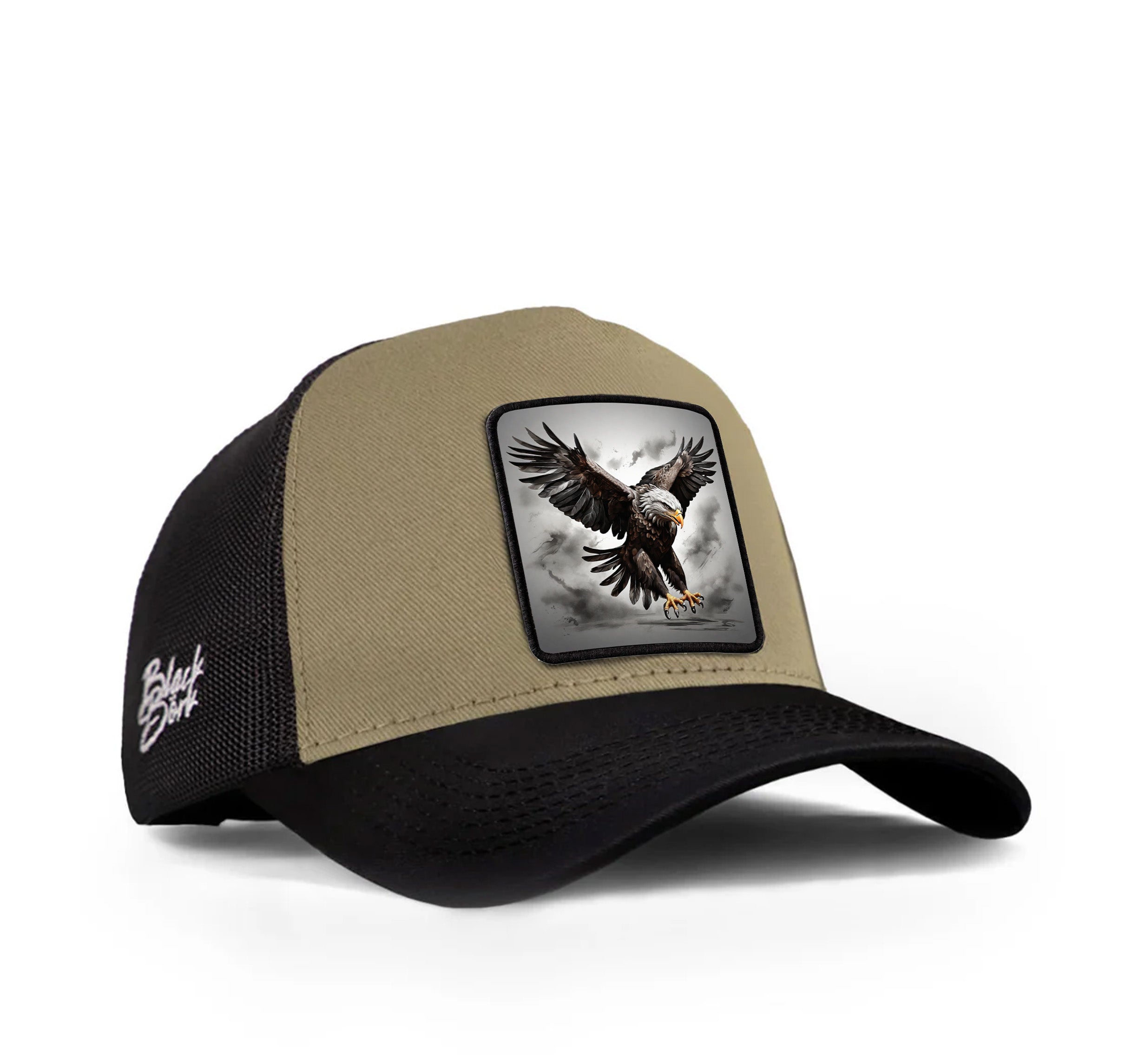 BlackBork Black-Khaki Cap "King Eagle"