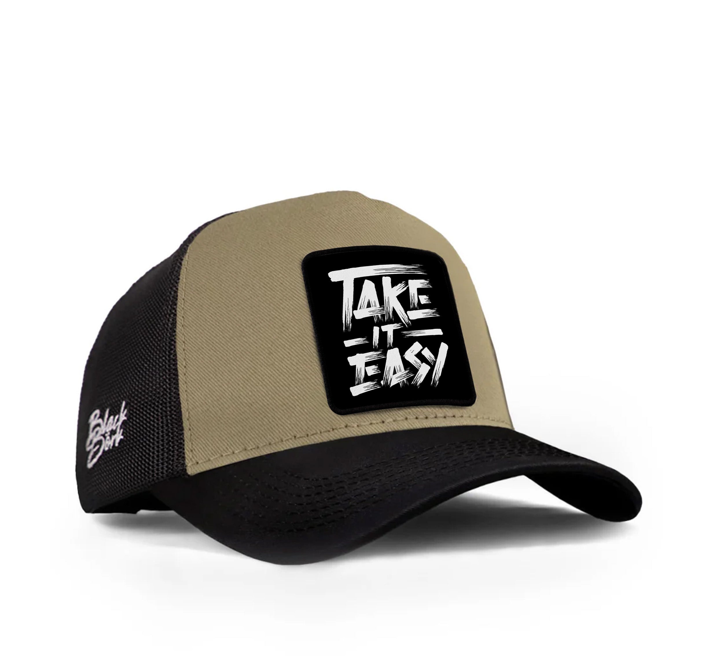 BlackBork Black-Khaki Cap "Take It Easy"