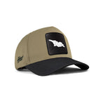 BaseBall Black-Mink Cap "საქართველოს რუქა"