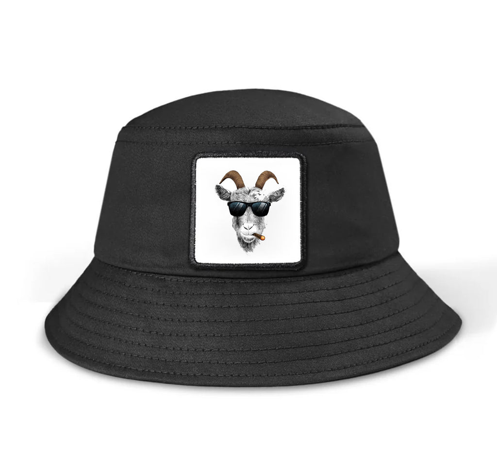 BlackBork Bucket Hat "GOAT"