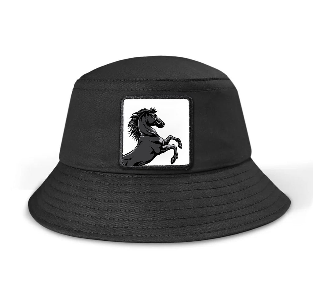 BlackBork Bucket Hat "HORSE"