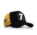 BlackBork Black-Yellow Cap "7"