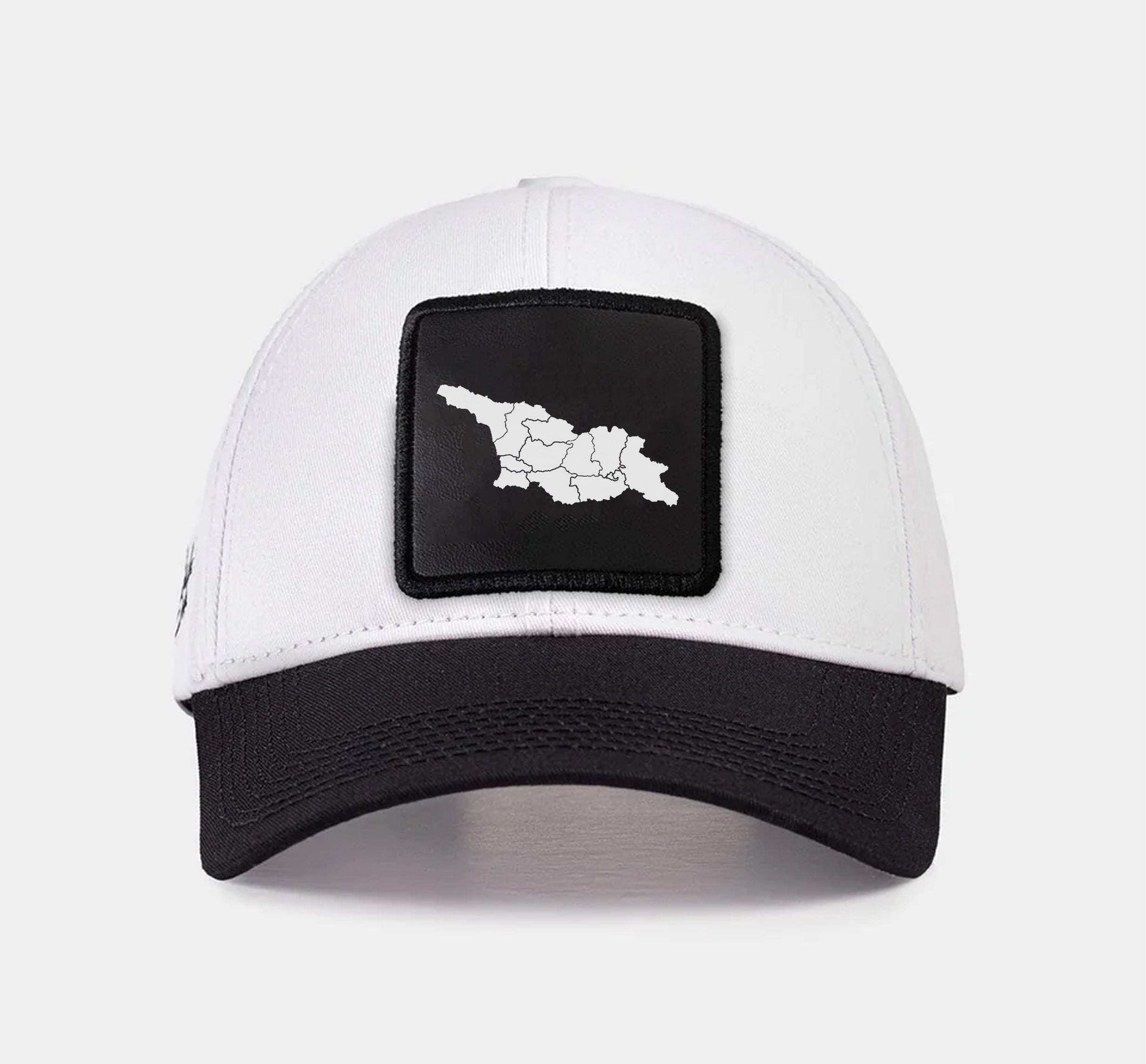 BlackBork SIX White & Black Cap "საქართველოს რუქა"