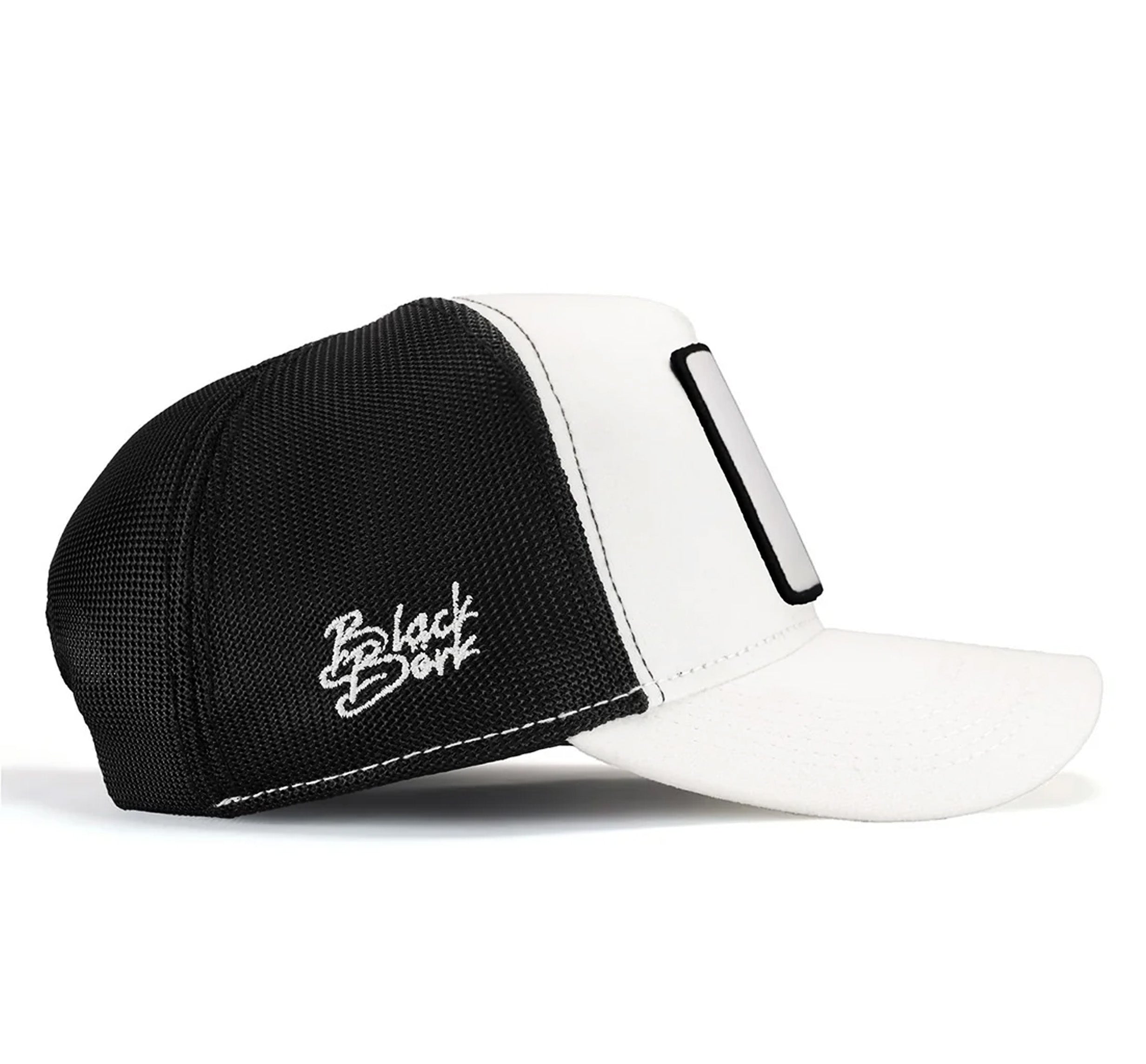 BlackBork White And Black Cap "King Eagle"