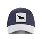 BlackBork Six White-Blue Cap "საქართველოს რუქა"
