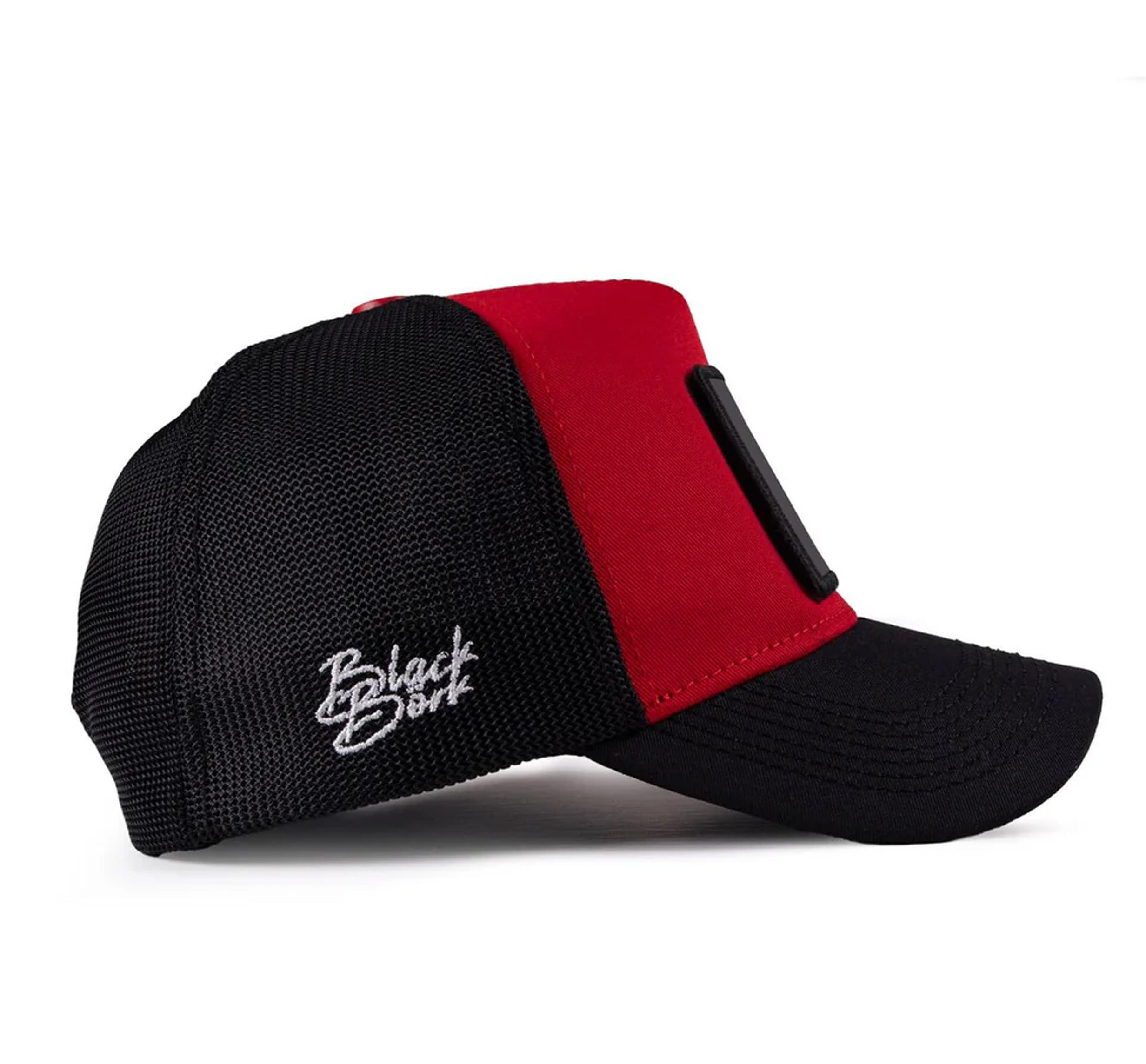 BlackBork Black-Red Cap "