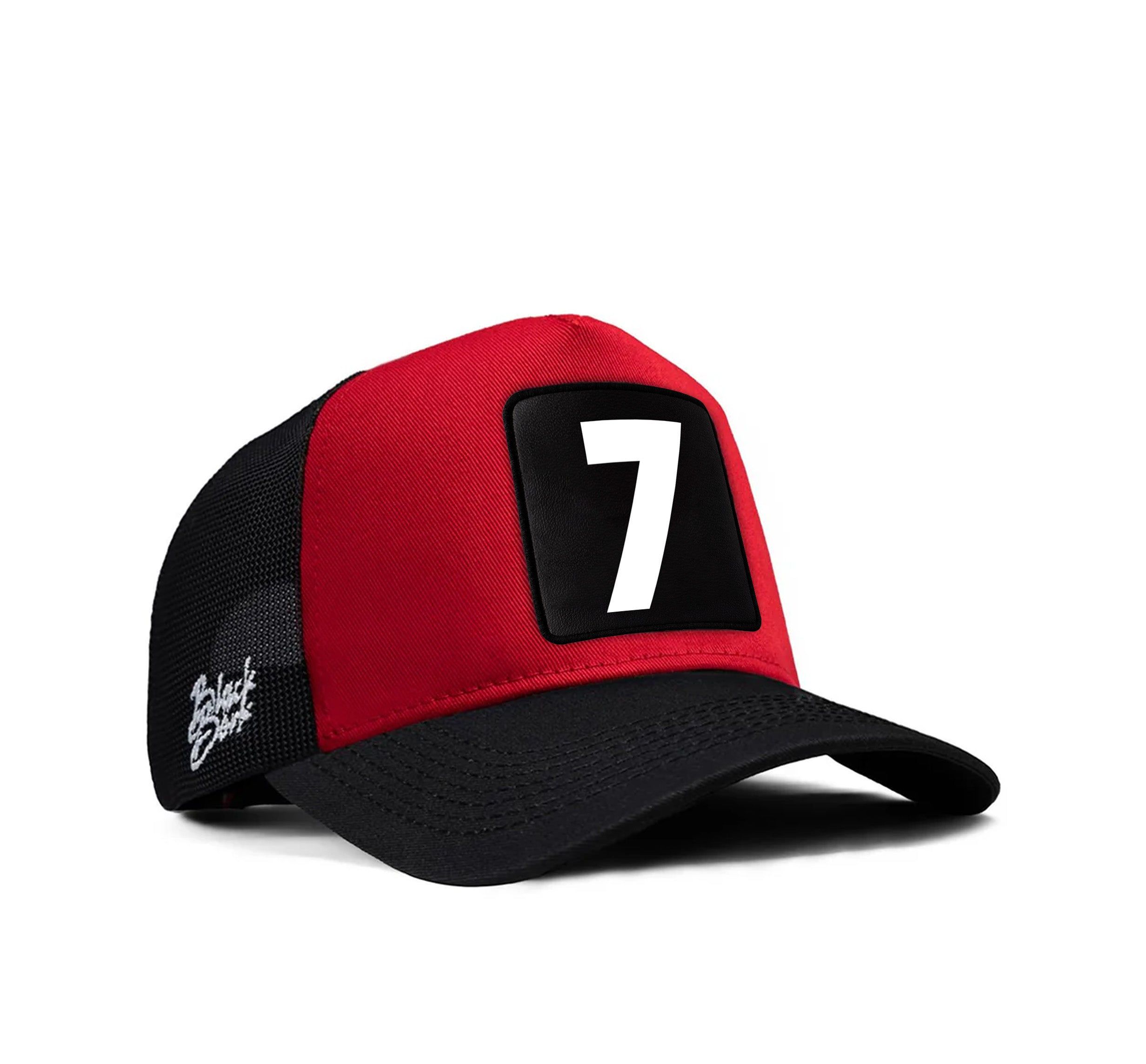 BlackBork Black-Red Cap "7"