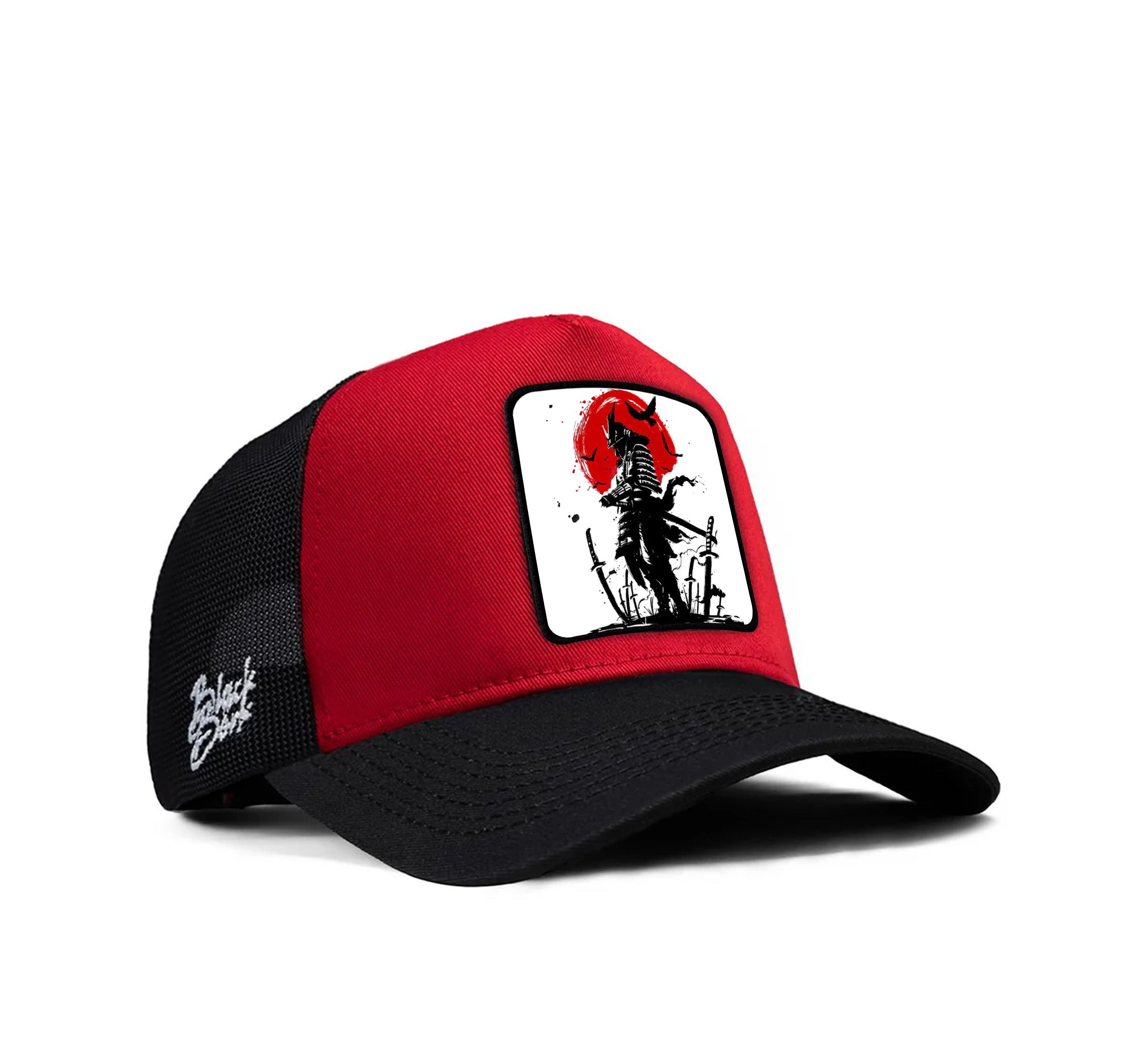 BlackBork Black-Red Cap "