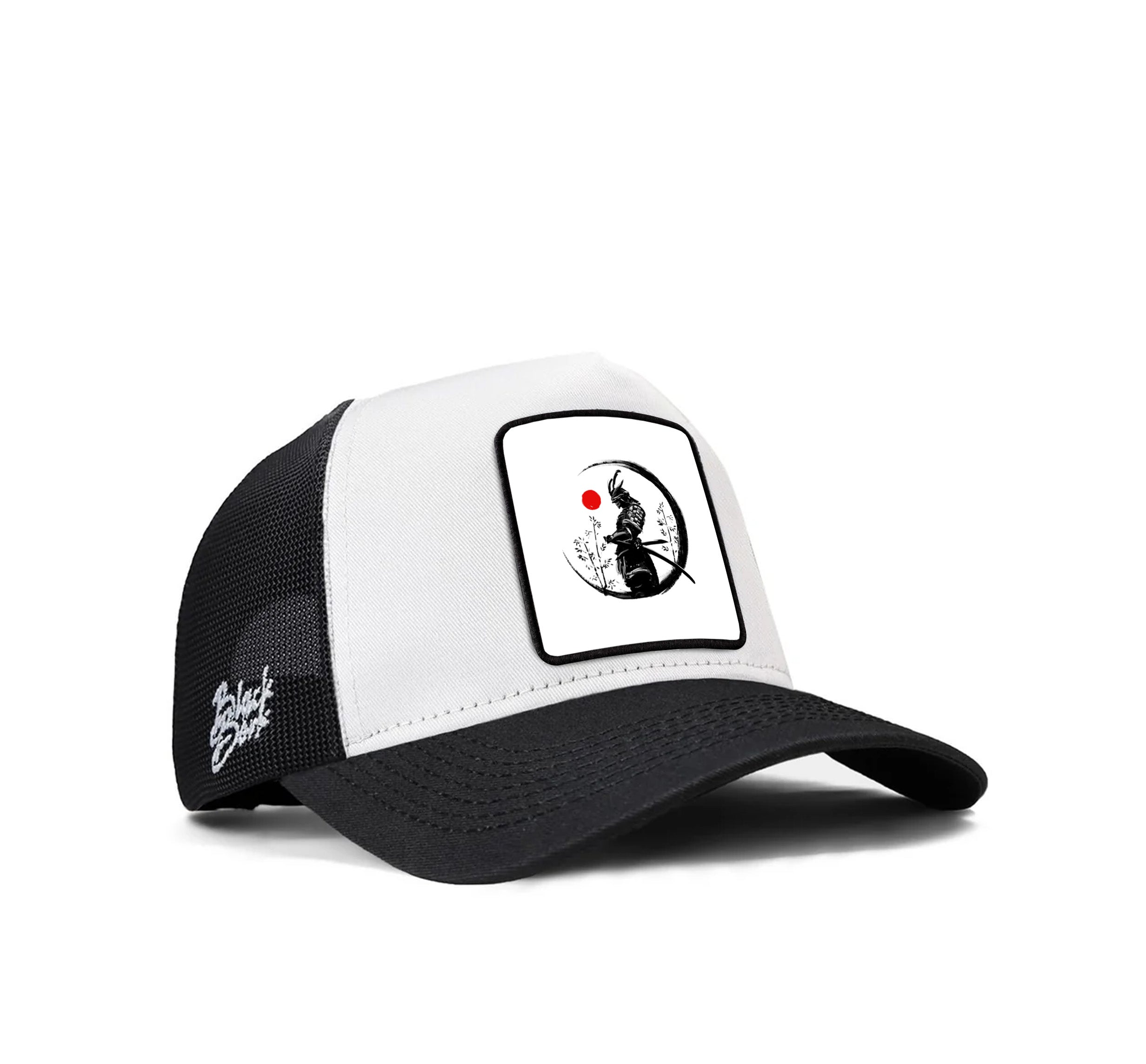 BlackBork Black and White Cap "Samurai"