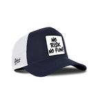 BlackBork Blue-White Cap "No Risk No Fun"