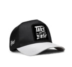 BlackBork White-Black Cap "Take it Easy"