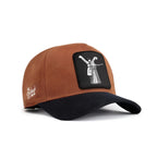 BlackBork NAVY Blue-Camel Cap "ოსური"