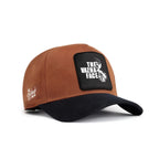 BlackBork NAVY Blue-Camel Cap "The Vazha Face"