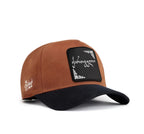 BlackBork NAVY Blue_Camel Cap "ქართველი"