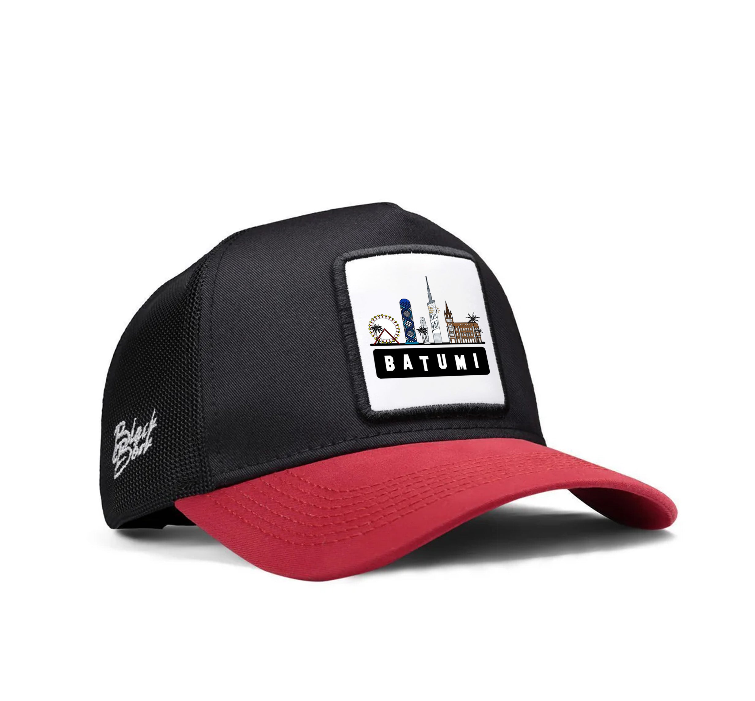 BlackBork red-Black Cap "BATUMI"