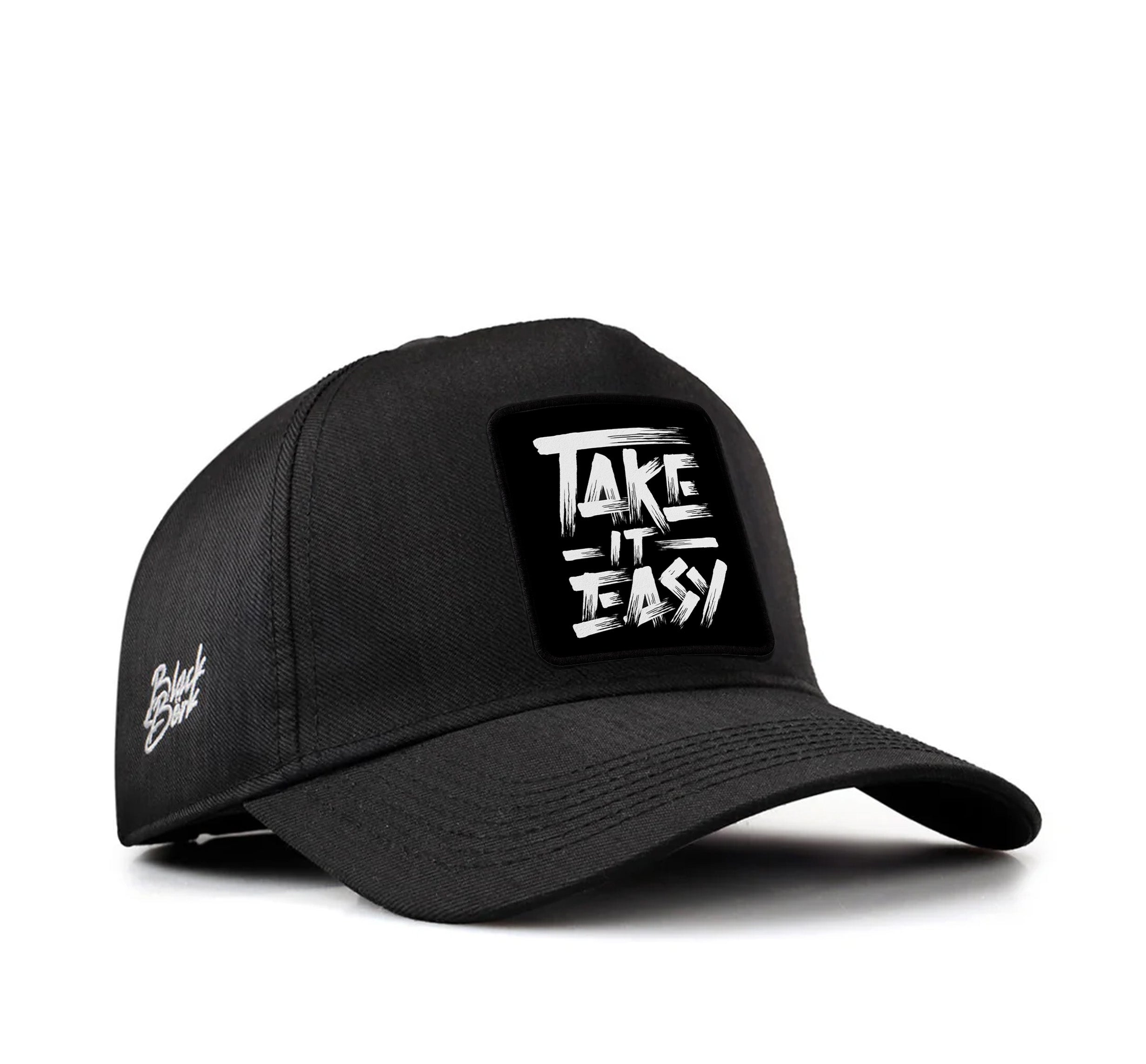 BlackBork Cordura Black Cap "Take It Easy"