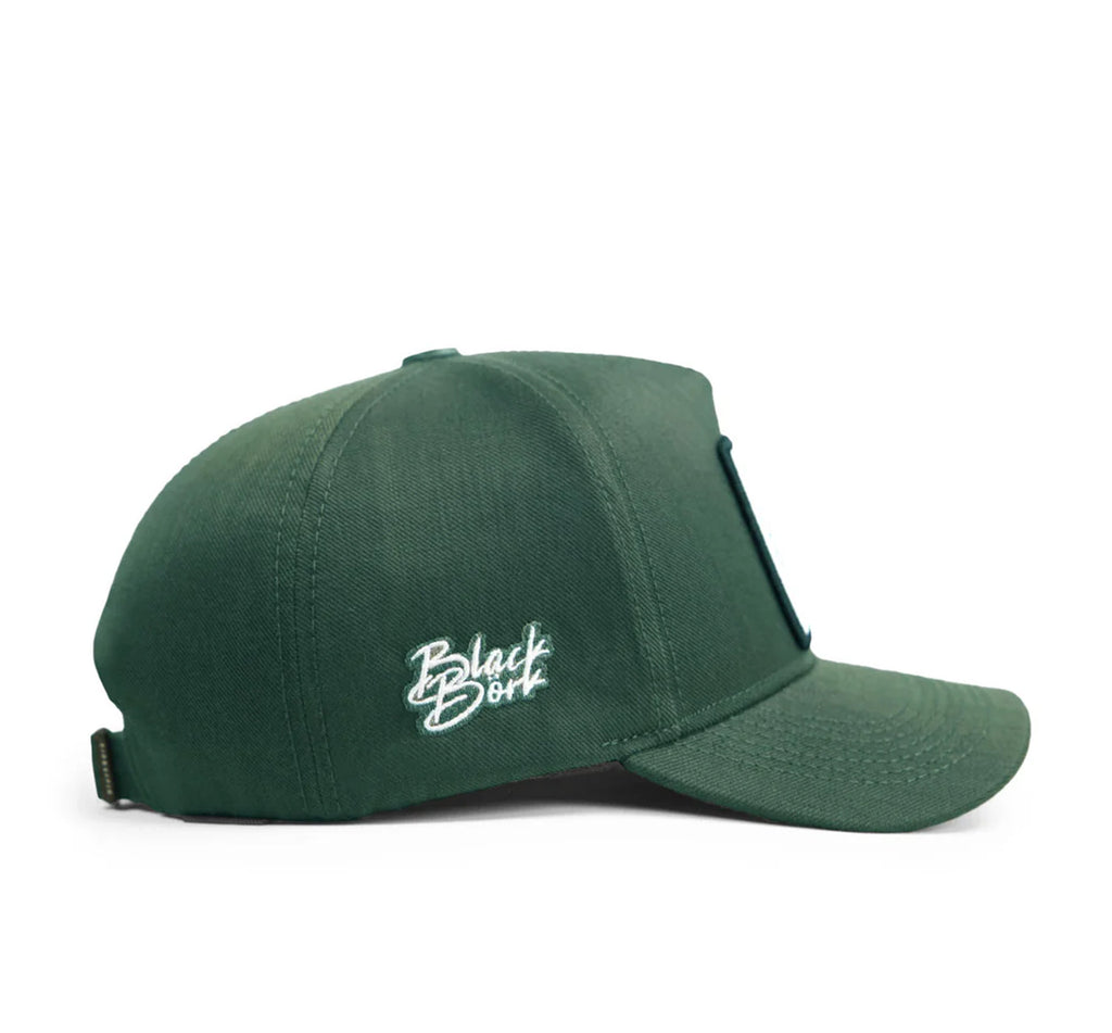 BlackBork Cordura Green Cap "SAMURAI"