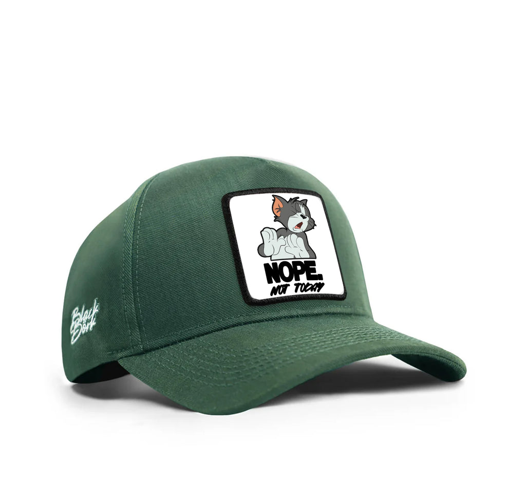 BlackBork Cordura Green Cap "Not Today"