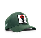 BlackBork Cordura Green Cap "SAMURAI"