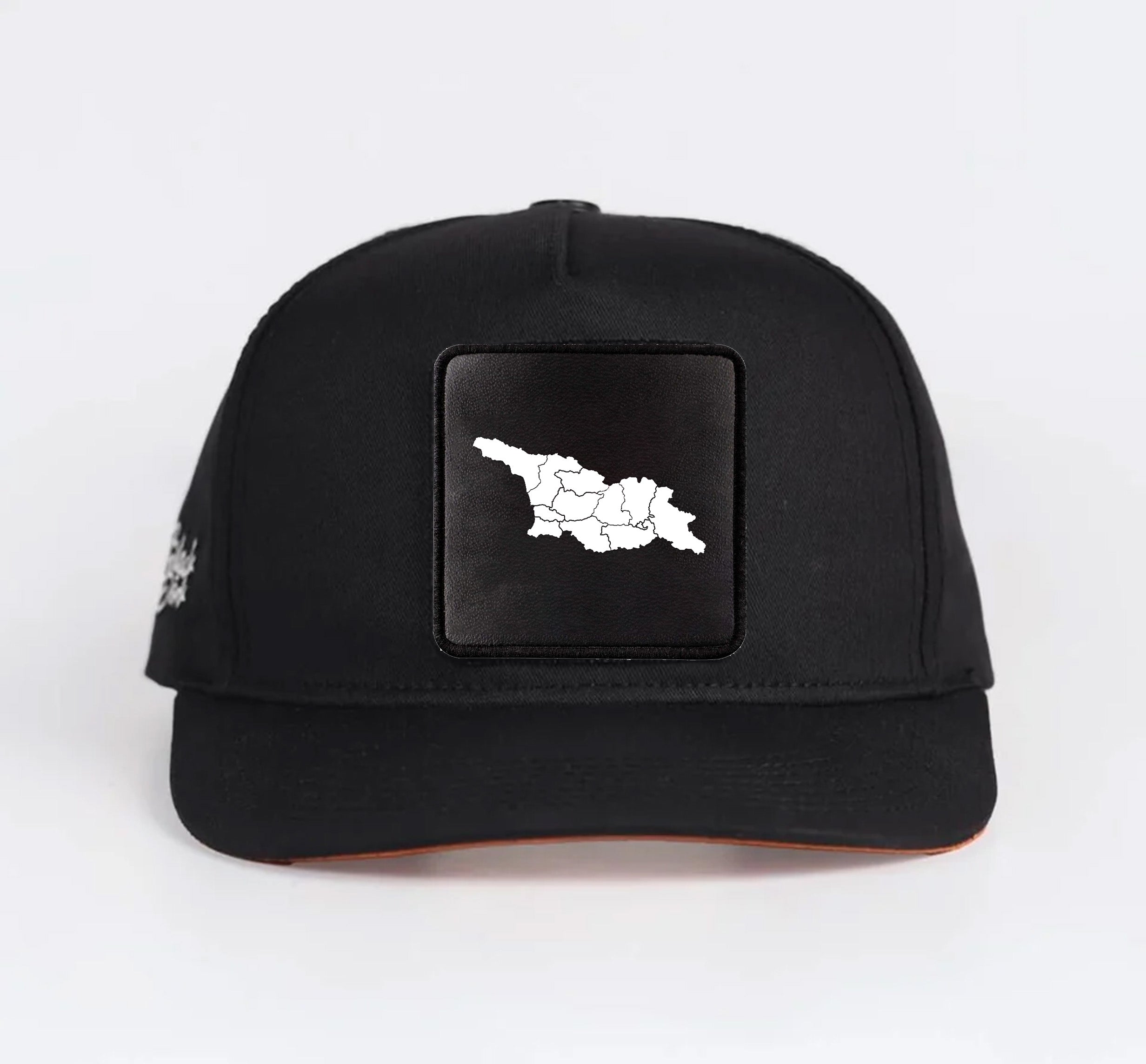 BlackBork Hip-Hop Black Cap "საქართველოს რუქა"