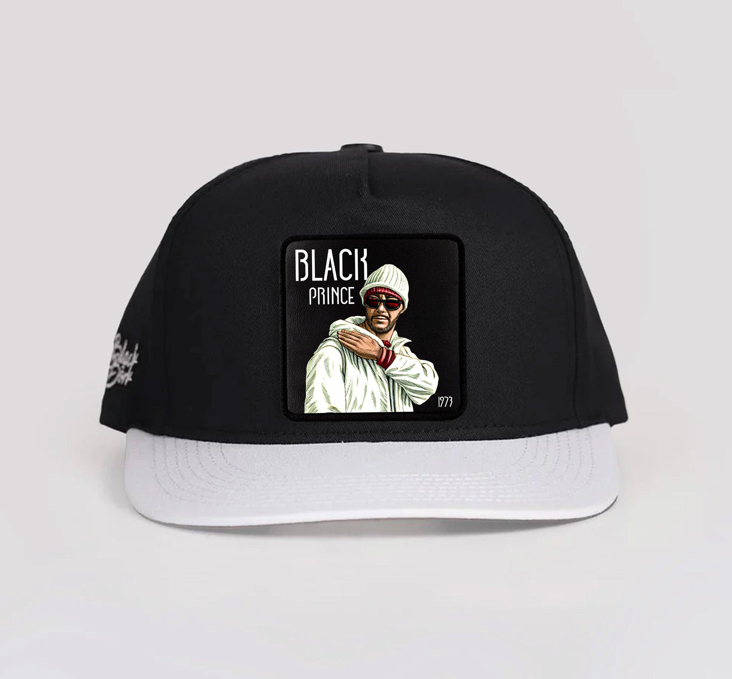 BlackBork Hip-Hop White-Black Cap "Black Prince"