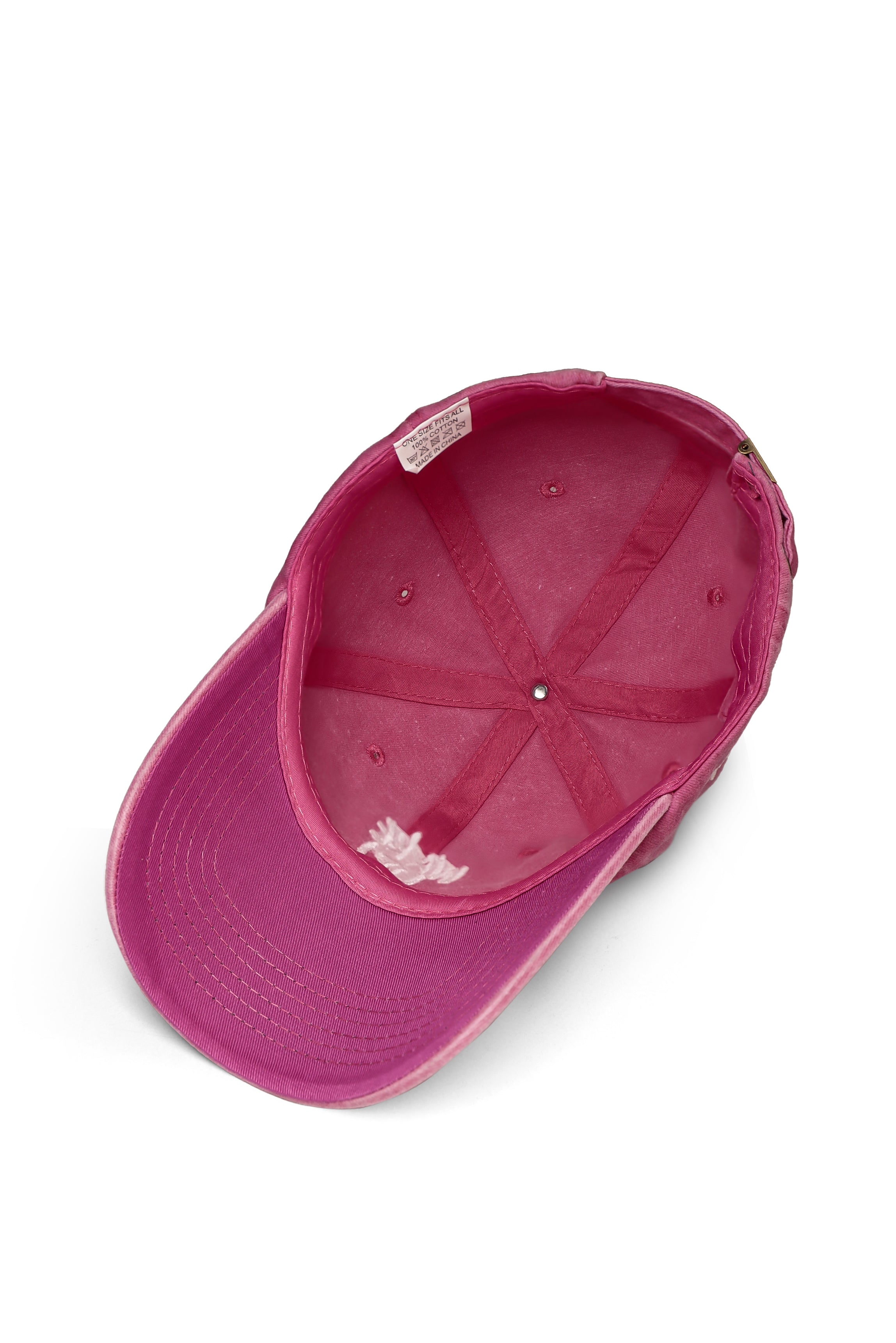 BlackBork Vintage Pembe Cap "Wild Think"