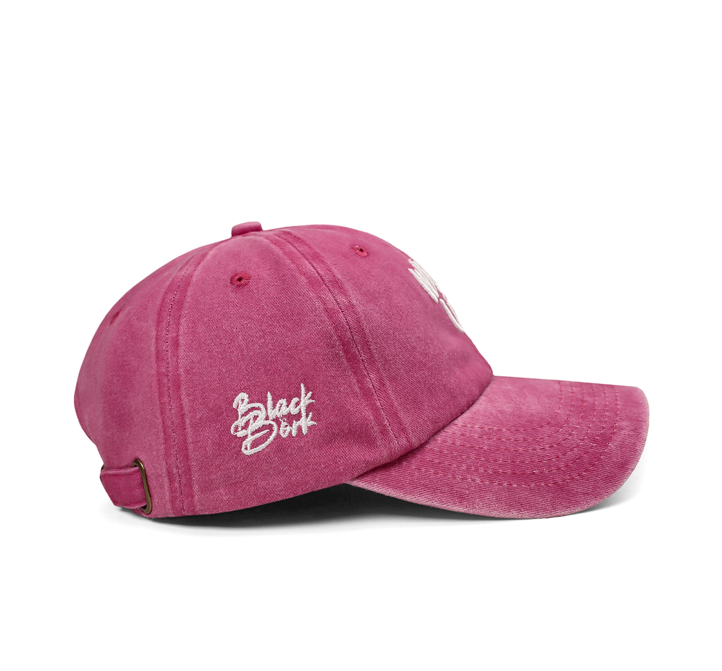 BlackBork Vintage Pembe Cap "Wild Think"