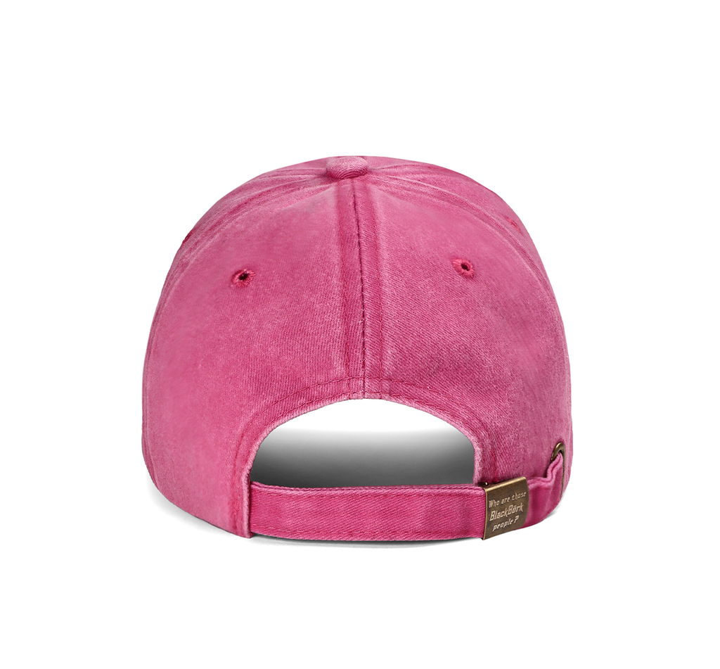 BlackBork Vintage Pembe Cap "Wild Think"