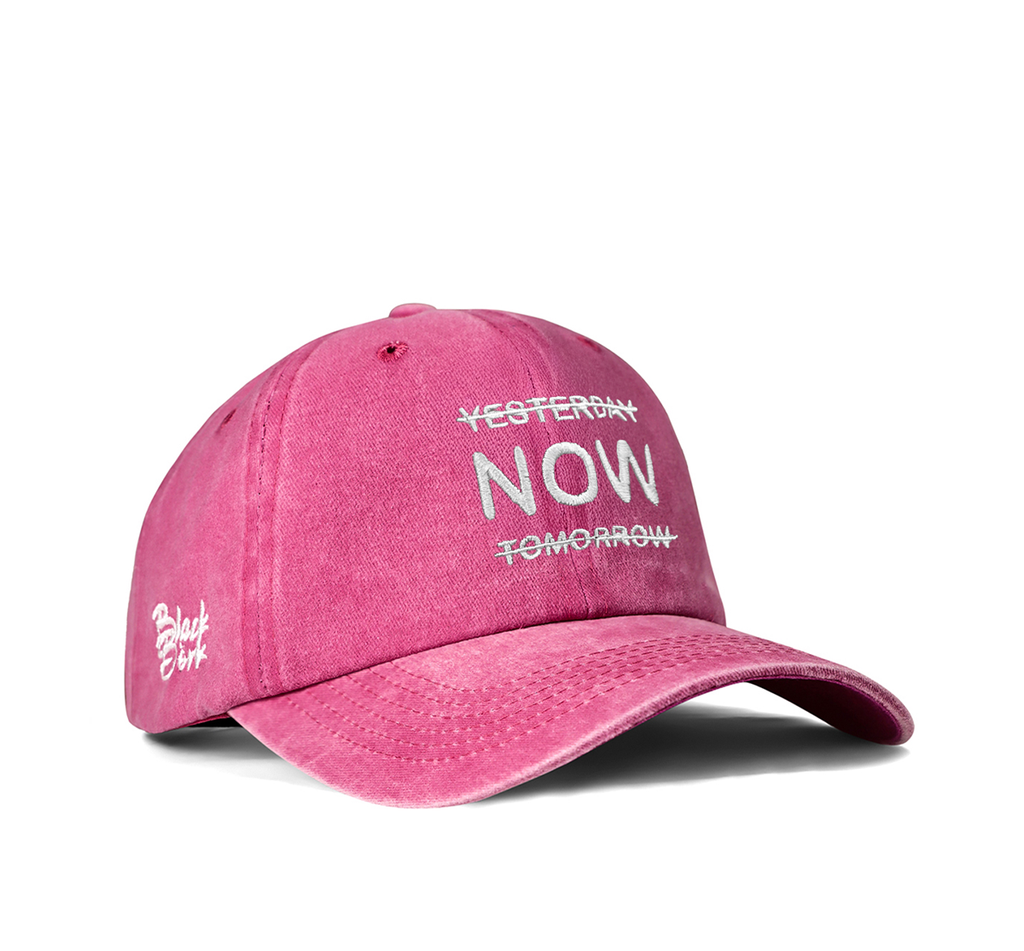 BlackBork Vintage Pembe Cap "Yesterday NOW Tomorrow"