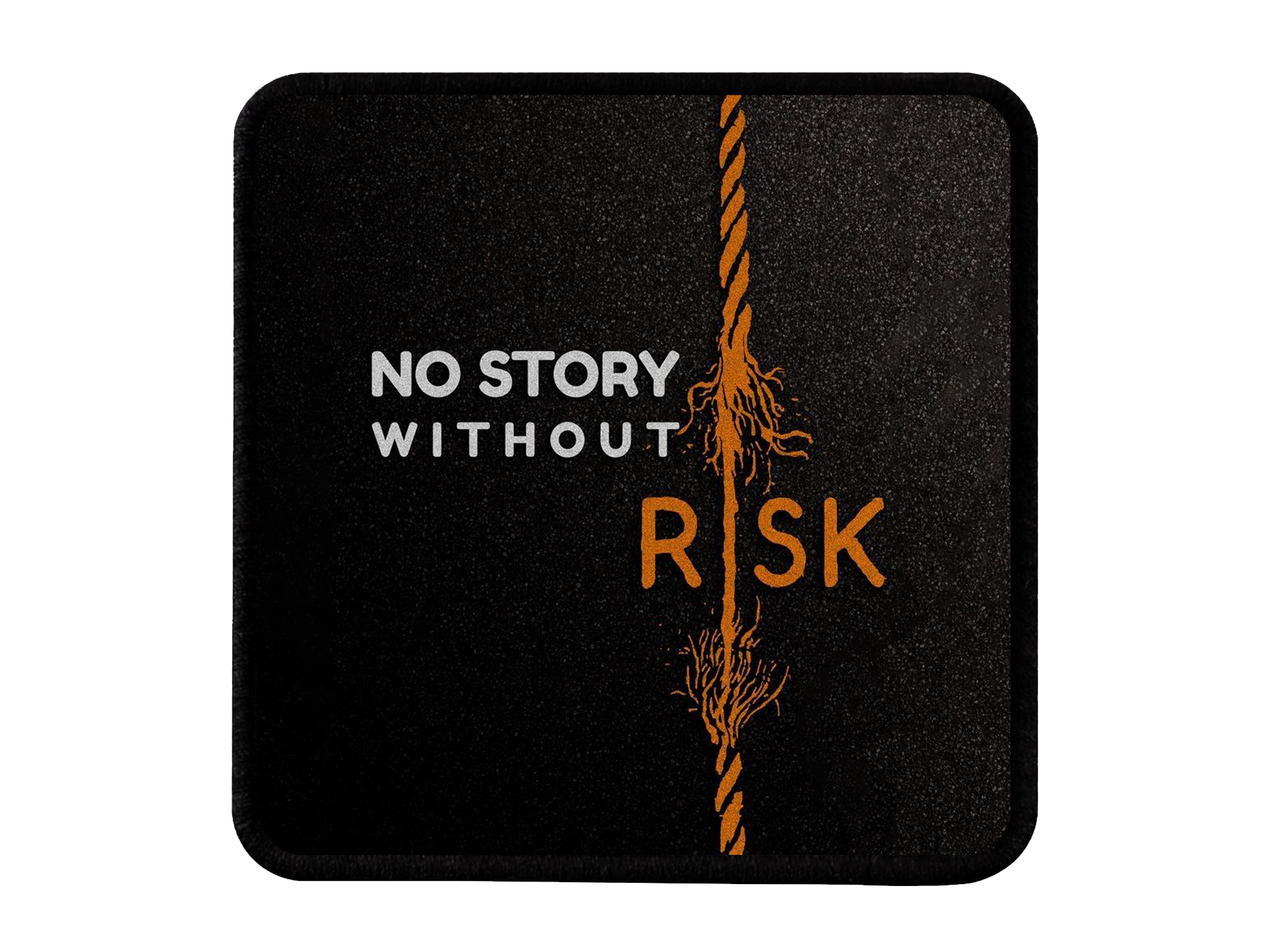 "No Story Without RIsk" Logo