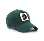 Classic Dark Green Cap "Custom Cat"