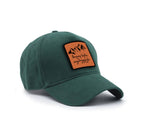 Classic Dark Green Cap "მხოლოდ მთებშია თავისუფლება"