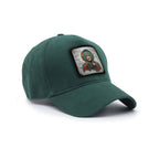 Classic Dark Green Cap "ვაჟა ფშაველა"